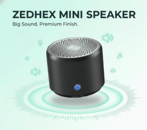 ZEDHEX S100 Mini Bluetooth Speaker - Black