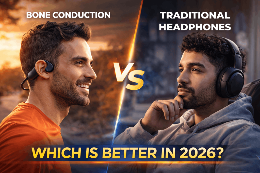 Bone Conduction vs Traditional Headphones: Which Is Better in 2026?