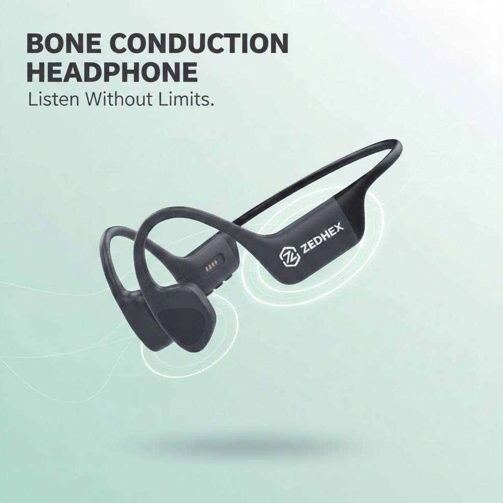 ZEDHEX H10 Pro Open Ear Bone Conduction Headphones